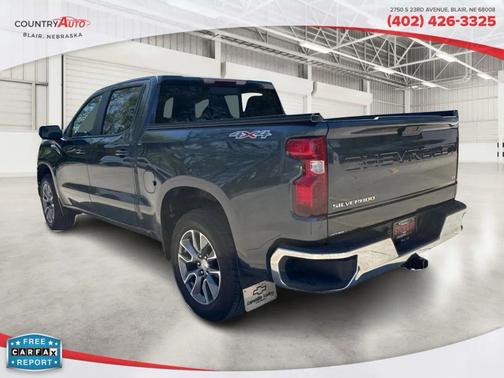 Gray 2021 Chevrolet Silverado 1500 LT