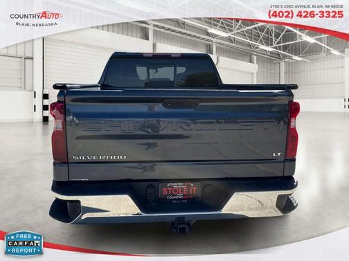 Gray 2021 Chevrolet Silverado 1500 LT