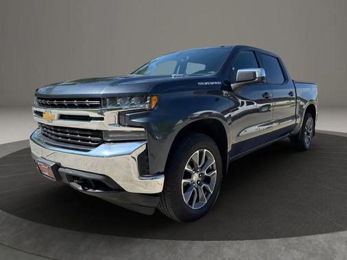 Gray 2021 Chevrolet Silverado 1500 LT