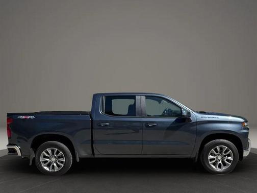 Gray 2021 Chevrolet Silverado 1500 LT