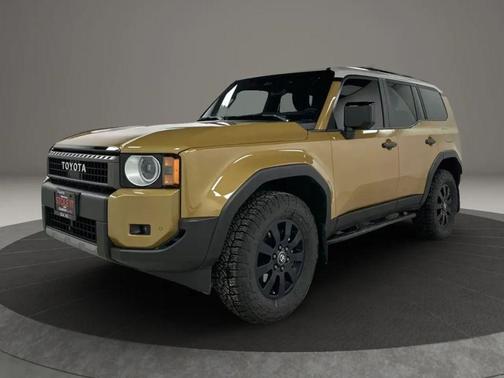 Gold 2024 Toyota Land Cruiser Base