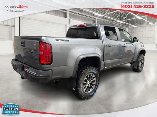 Gray 2022 Chevrolet Colorado ZR2