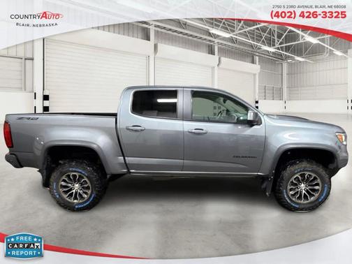Gray 2022 Chevrolet Colorado ZR2