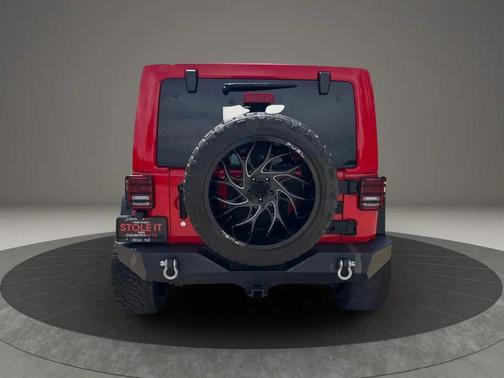 Red 2016 Jeep Wrangler Unlimited Rubicon