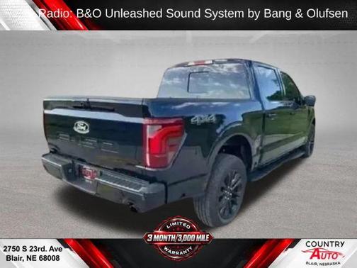 Blue Metallic 2025 Ford F-150 Lariat