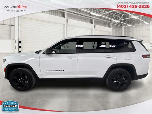 White 2023 Jeep Grand Cherokee L Altitude