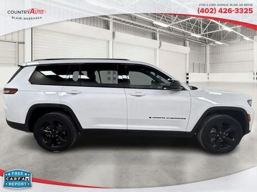 White 2023 Jeep Grand Cherokee L Altitude