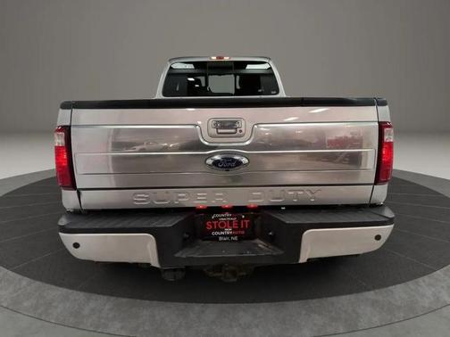 Silver 2016 Ford F-350 Platinum
