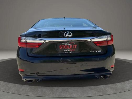 Black 2018 Lexus ES 350 Base