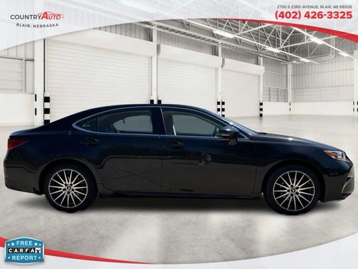 Black 2018 Lexus ES 350 Base