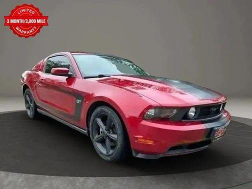Red 2010 Ford Mustang GT Premium