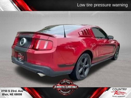 Red 2010 Ford Mustang GT Premium
