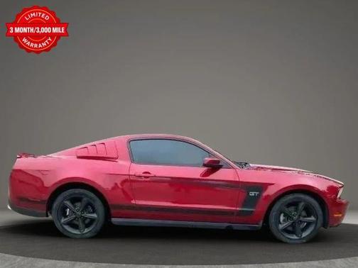 Red 2010 Ford Mustang GT Premium