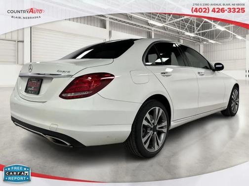 White 2018 Mercedes-Benz C-Class C 300 4MATIC