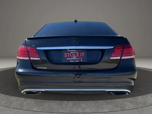Black 2016 Mercedes-Benz E-Class E 350 4MATIC Sedan 4D