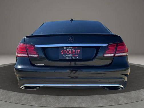 Black 2016 Mercedes-Benz E-Class E 350 4MATIC Sedan 4D