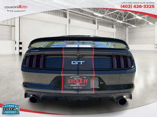 Black 2016 Ford Mustang GT Premium