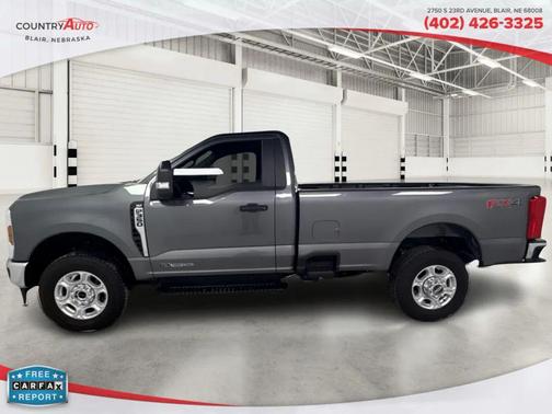 Gray 2025 Ford F-350 XLT