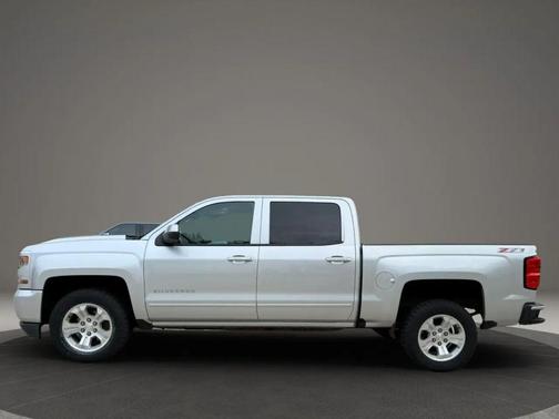 Silver 2017 Chevrolet Silverado 1500 2LT