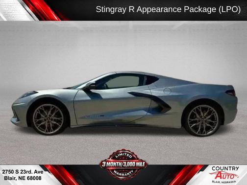 Gray Metallic 2024 Chevrolet Corvette Stingray w/1LT