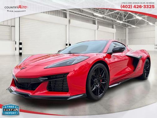 Red 2023 Chevrolet Corvette Z06