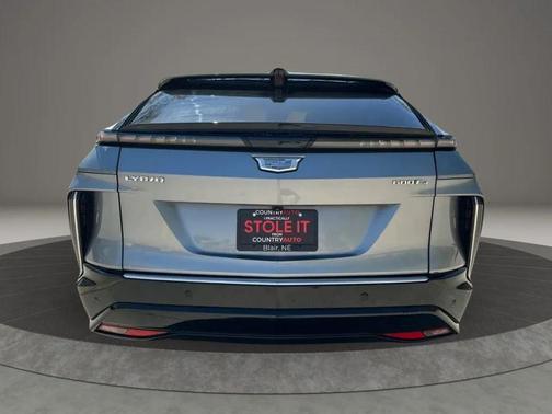 Silver 2024 Cadillac LYRIQ Sport
