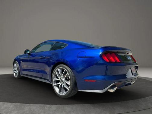 Blue 2016 Ford Mustang GT Premium