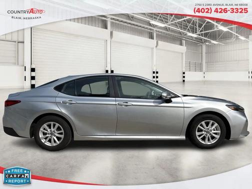 Silver 2025 Toyota Camry LE