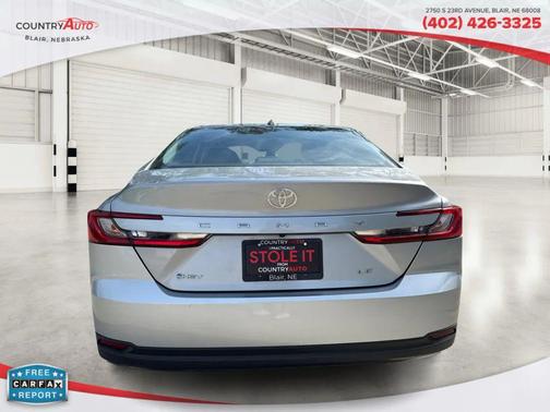 Silver 2025 Toyota Camry LE