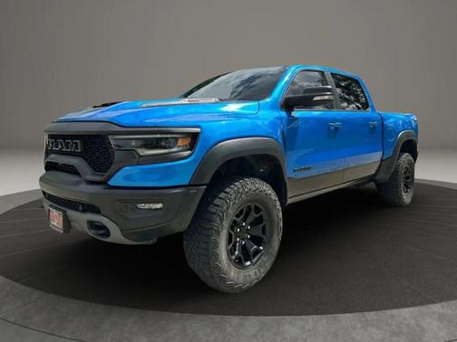 Blue 2022 RAM 1500 TRX