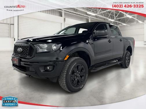 Black 2023 Ford Ranger XLT