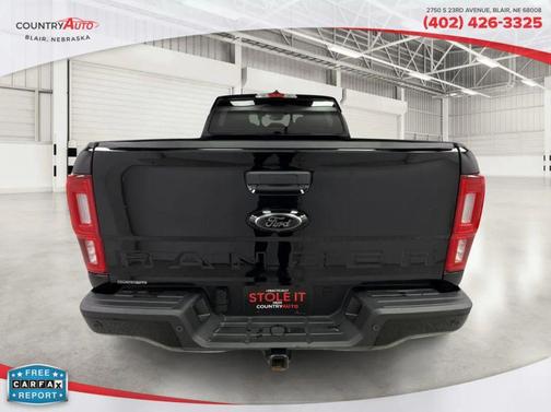 Black 2023 Ford Ranger XLT