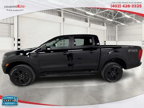 Black 2023 Ford Ranger XLT