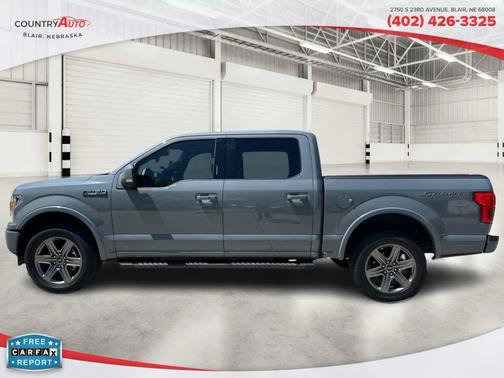 Gray 2020 Ford F-150 Lariat
