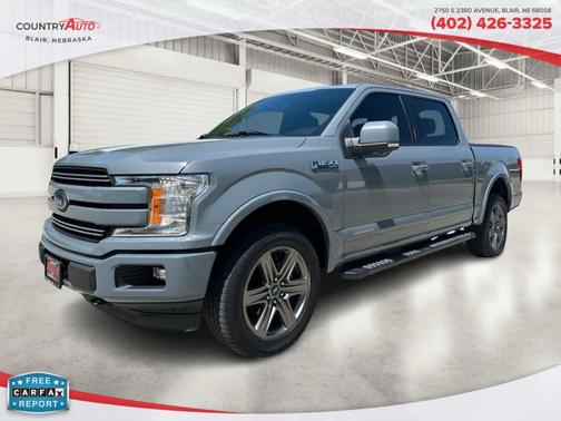 Gray 2020 Ford F-150 Lariat