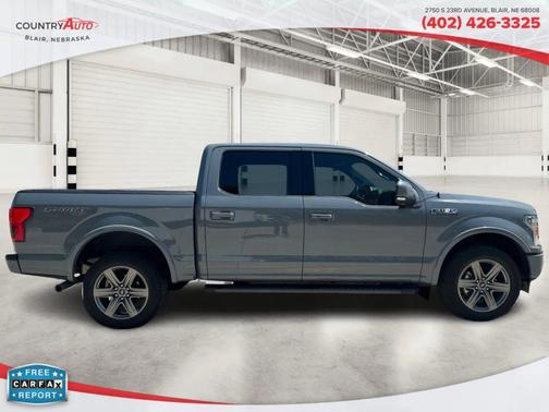 Gray 2020 Ford F-150 Lariat