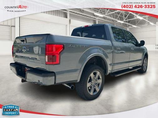 Gray 2020 Ford F-150 Lariat