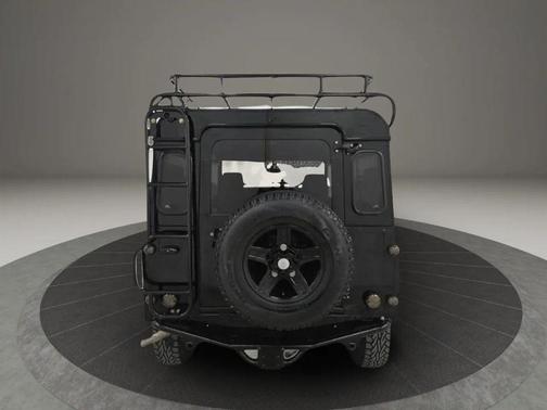 Black 1991 Land Rover Defender 110