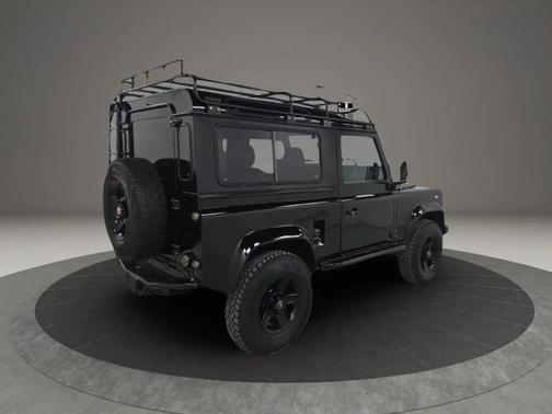Black 1991 Land Rover Defender 110