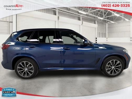 Blue 2019 BMW X5 xDrive40i