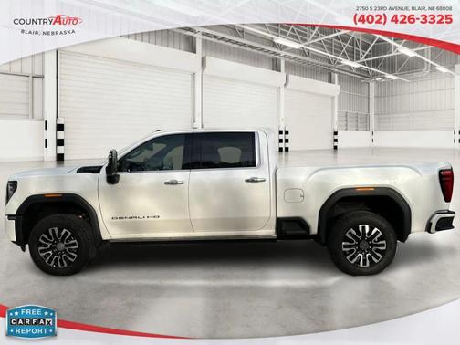 White 2024 GMC Sierra 2500 Denali Ultimate