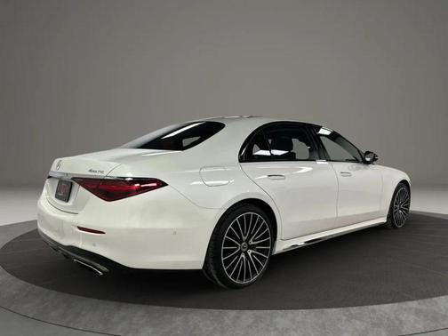 White 2023 Mercedes-Benz S-Class 4MATIC