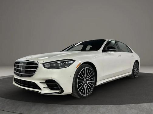 White 2023 Mercedes-Benz S-Class 4MATIC