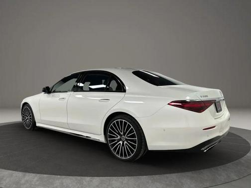 White 2023 Mercedes-Benz S-Class S 580 4MATIC