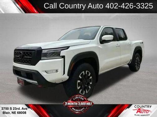 Glacier White 2024 Nissan Frontier PRO-4X