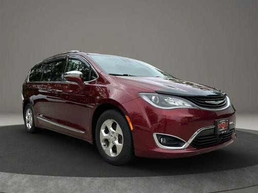 Red 2018 Chrysler Pacifica Hybrid Limited