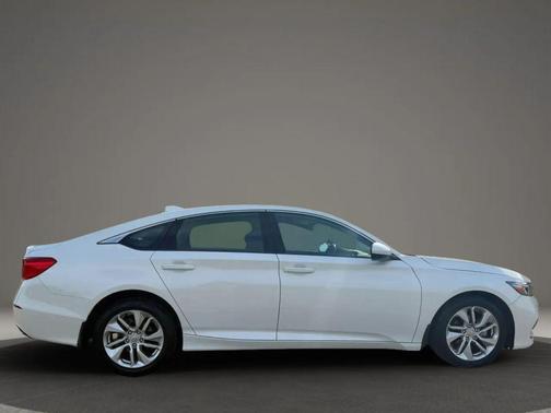 White 2019 Honda Accord LX