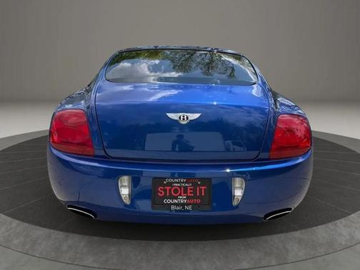 Blue 2006 Bentley Continental GT Base
