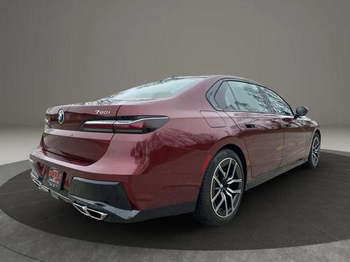 Red 2025 BMW 760 xDrive