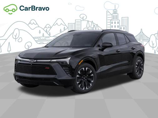 Black 2025 Chevrolet Blazer EV RS